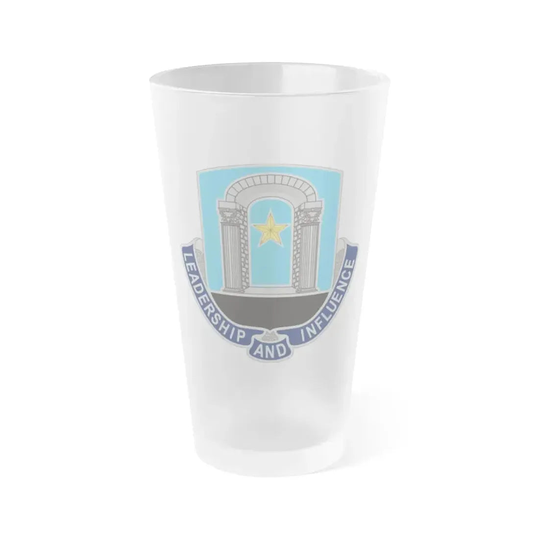 303 Information Operations Battalion (U.S. Army) Frosted Pint Glass 16oz Default Title - Go Mug Yourself