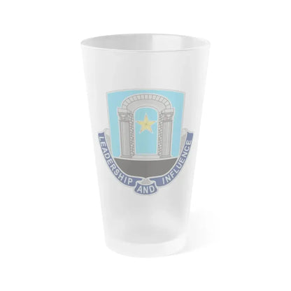 303 Information Operations Battalion (U.S. Army) Frosted Pint Glass 16oz Default Title - Go Mug Yourself