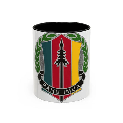 303 Maneuver Enhancement Brigade 2 (U.S. Army) Accent Coffee Mug 11oz Black - Go Mug Yourself