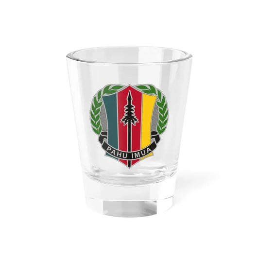 303 Maneuver Enhancement Brigade 2 (U.S. Army) Shot Glass 1.5oz 1.5oz - Go Mug Yourself