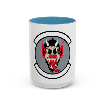 69 Fighter Squadron AFRC (U.S. Air Force) Accent Coffee Mug