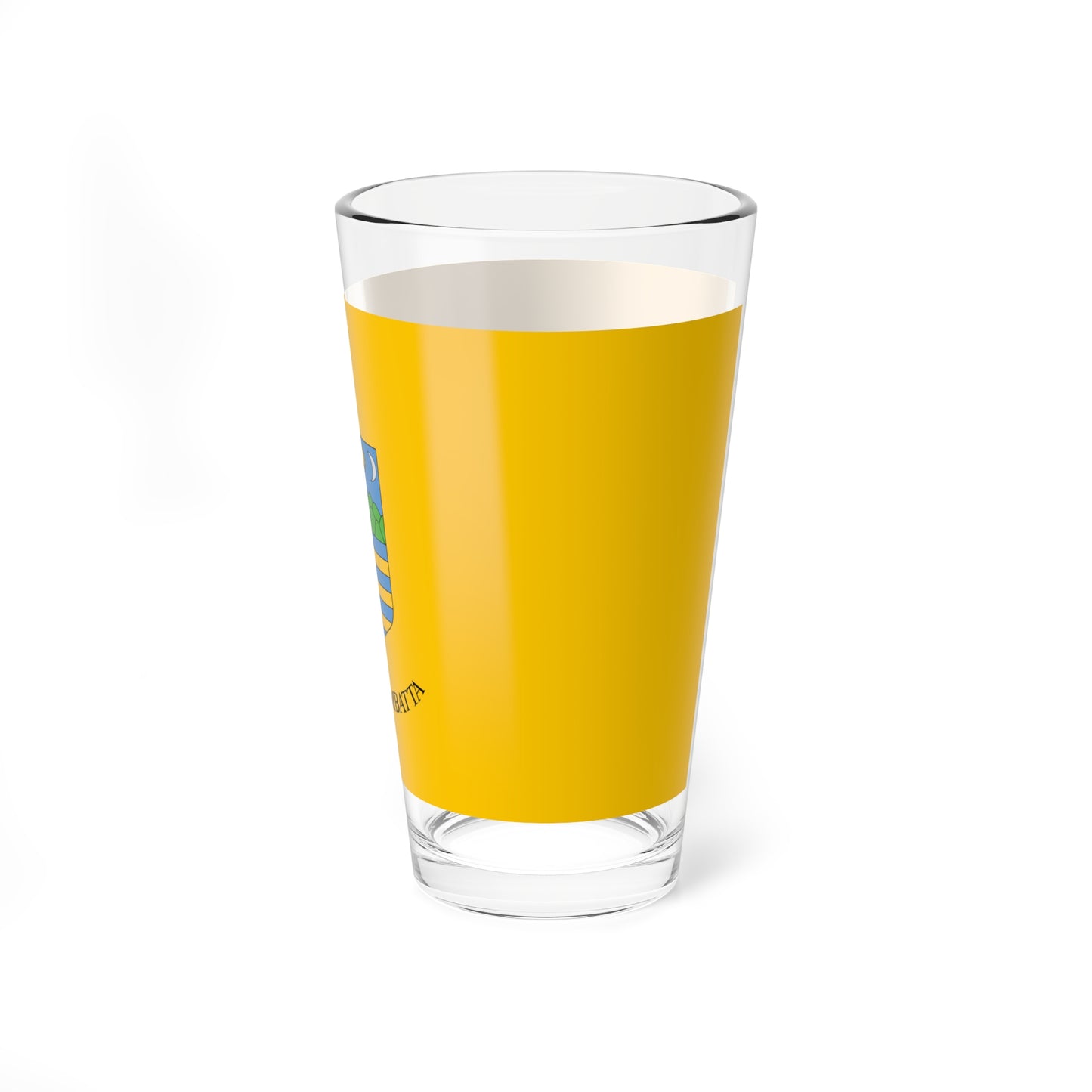Flag of Szazhalombatta (Hungary) Pint Glass 16oz