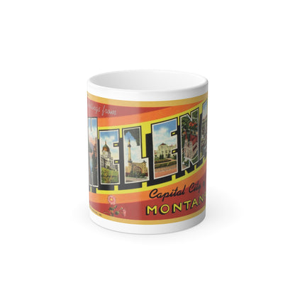 Greetings from Helena (Greeting Postcards) Color Changing Mug 11oz