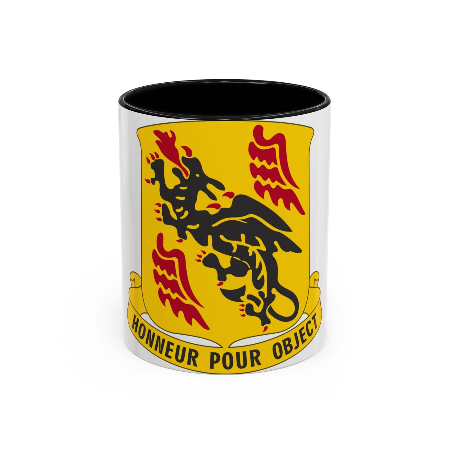 81 Airborne Antiaircraft Artillery Battalion (U.S. Army) Accent Coffee Mug