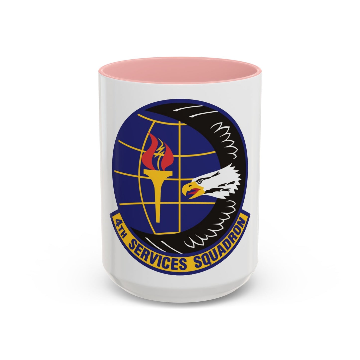 4th Services Squadron (U.S. Air Force) Accent Coffee Mug