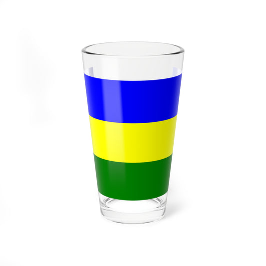 Flag of Bray-Dunes (France) Pint Glass 16oz