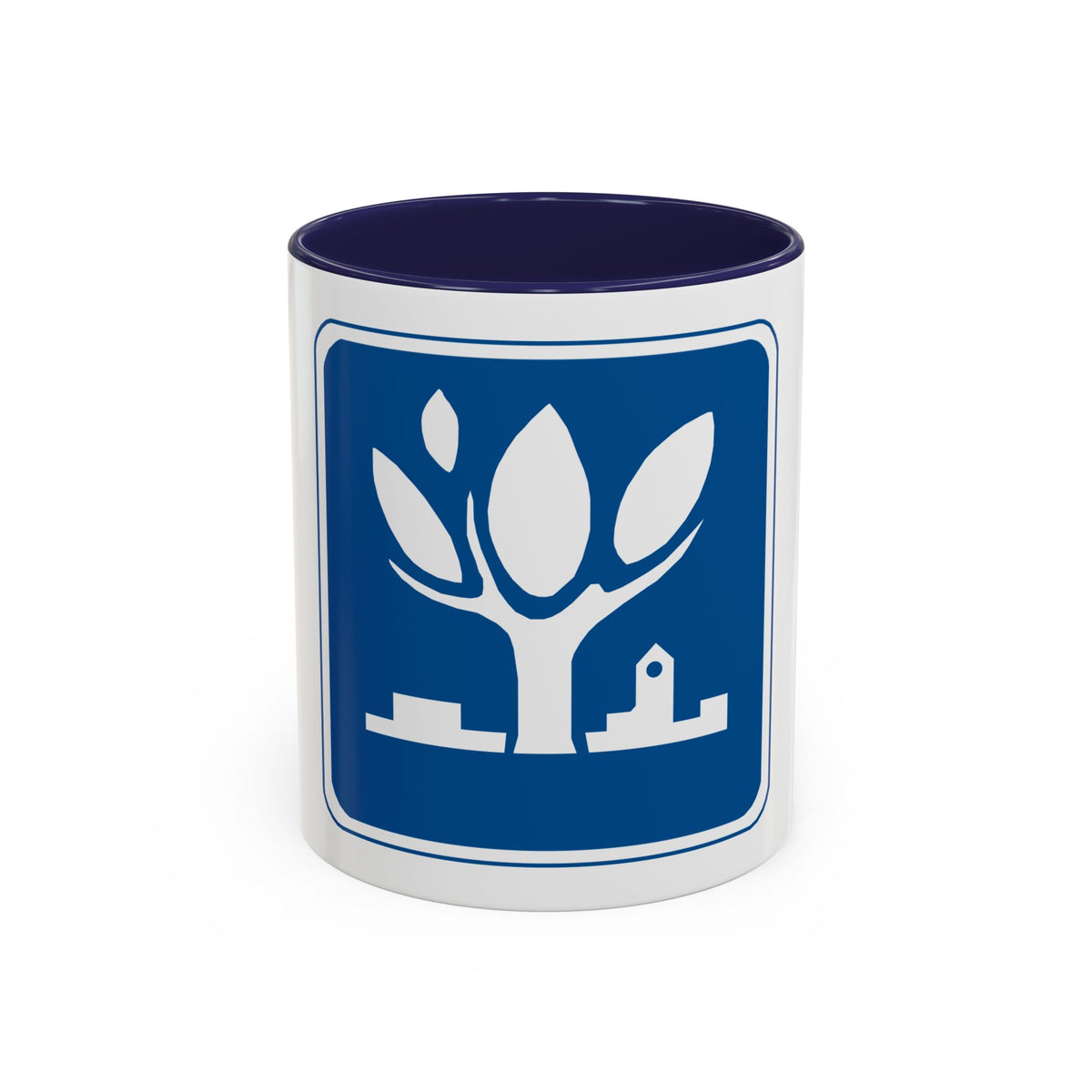 Seal of Naperville Illinois - Accent Coffee Mug