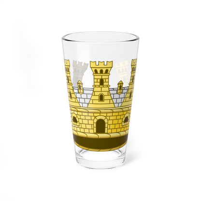 Corona di Città Regno dItalia 1861-1946 (Italy) (Coat of Arms) Pint Glass 16oz