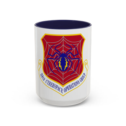 318 Cyberspace Operations Group ACC (U.S. Air Force) Accent Coffee Mug