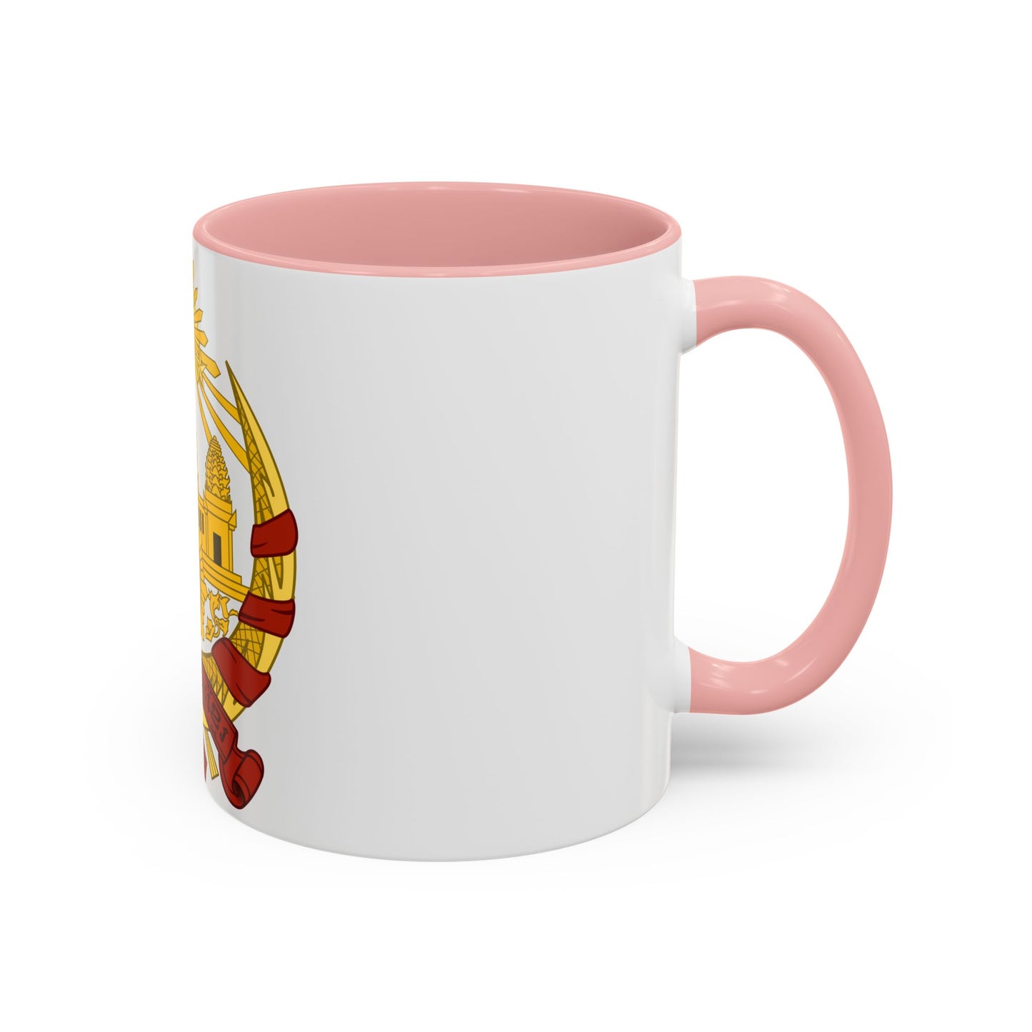 Coat of arms of the Khmer Republic - Accent Coffee Mug