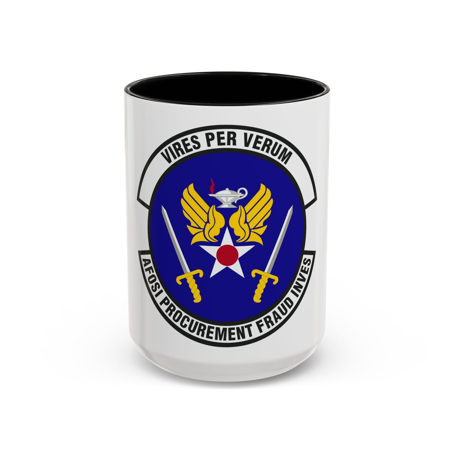 AFOSI Office of Procurement Fraud Investigations (U.S. Air Force) Accent Coffee Mug