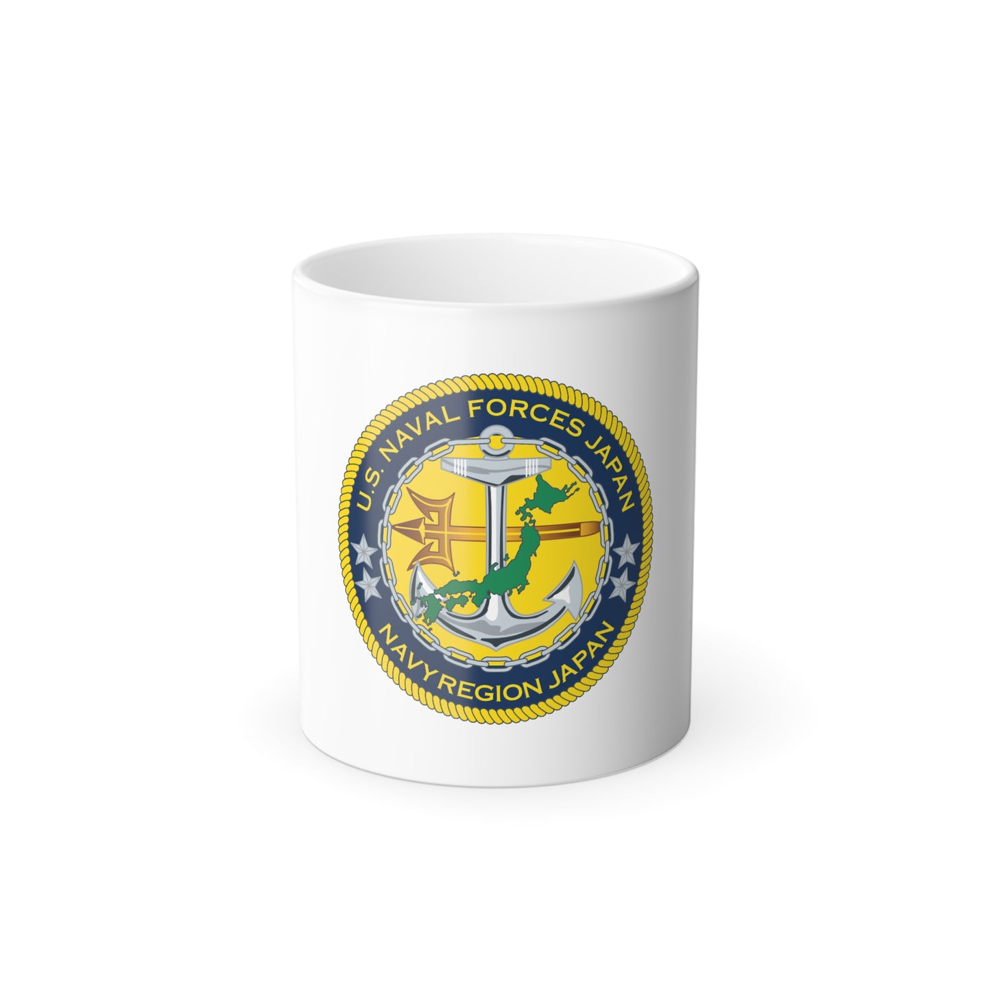 US Naval Forces Region Japan (U.S. Navy) Color Changing Mug 11oz