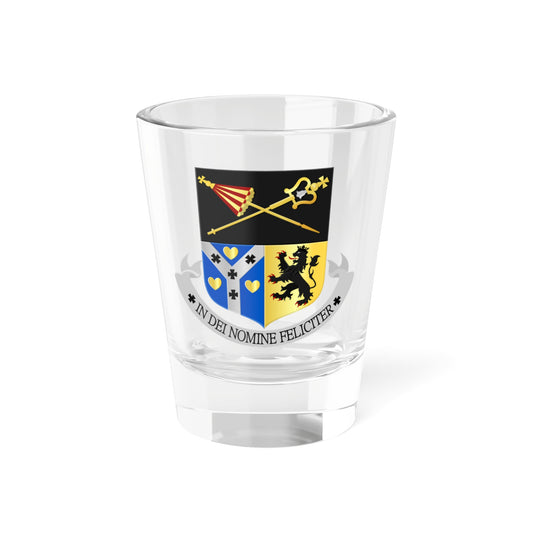 H. Willibrordus Hulst wapen (Netherlands) (Coat of Arms) Shot Glass 1.5oz