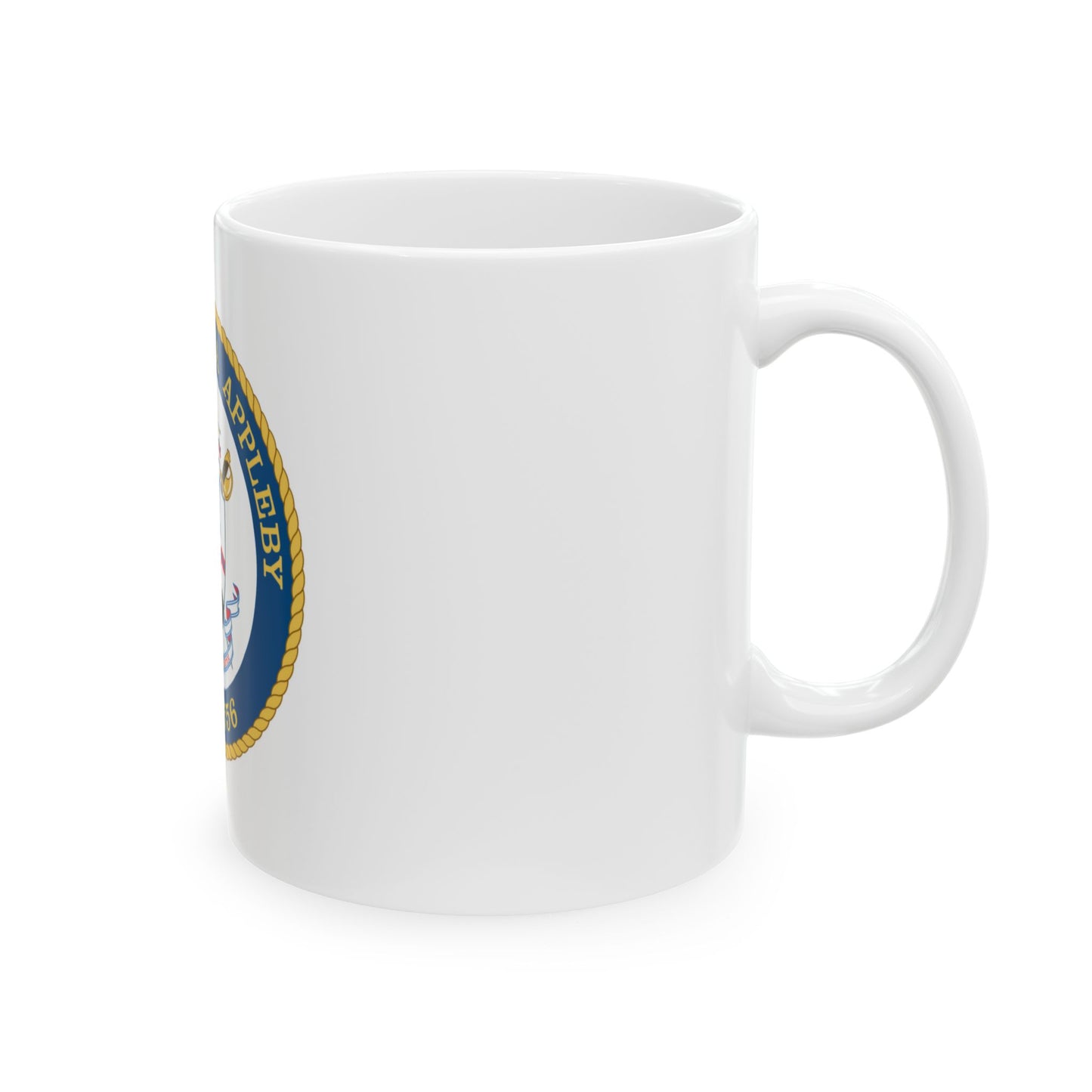 USCGC Joshua Appleby WLM 556 (U.S. Coast Guard) White Coffee Mug