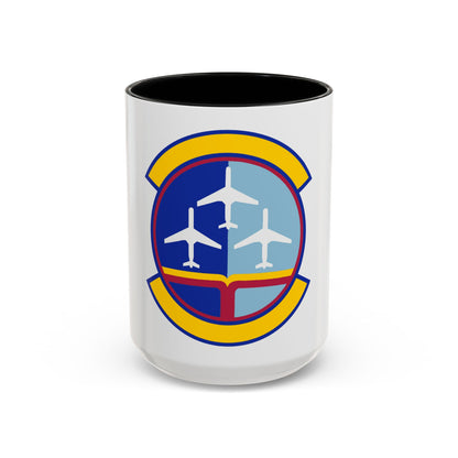 437 Operations Support Squadron AMC (U.S. Air Force) Accent Coffee Mug