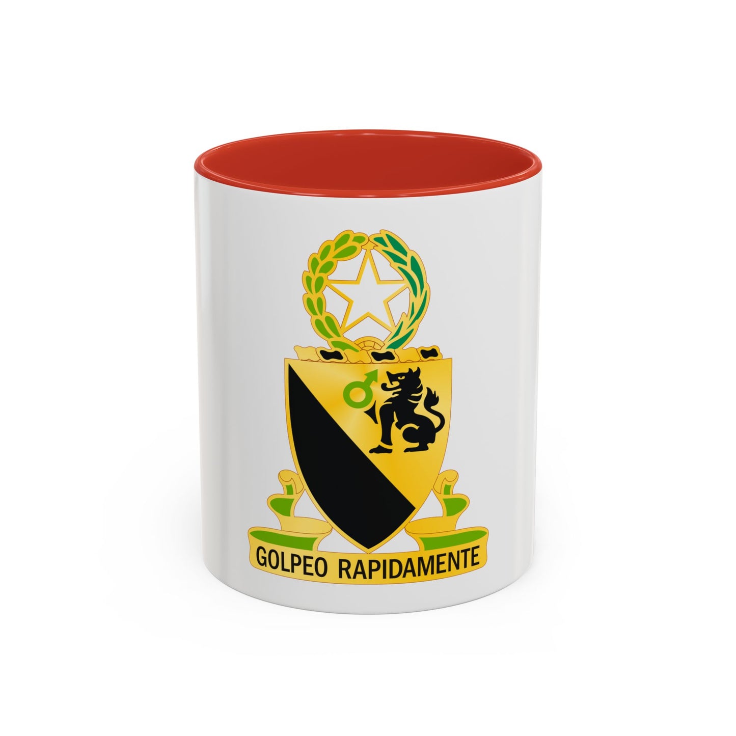 124 Cavalry Regiment (U.S. Army) Accent Coffee Mug