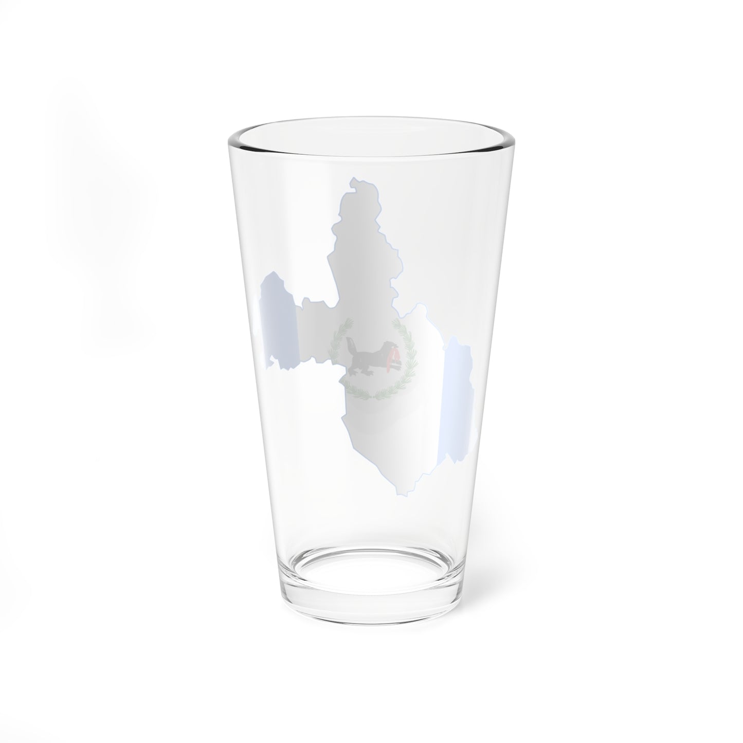 Flag-map of Irkutsk Oblast (Russia) Pint Glass 16oz