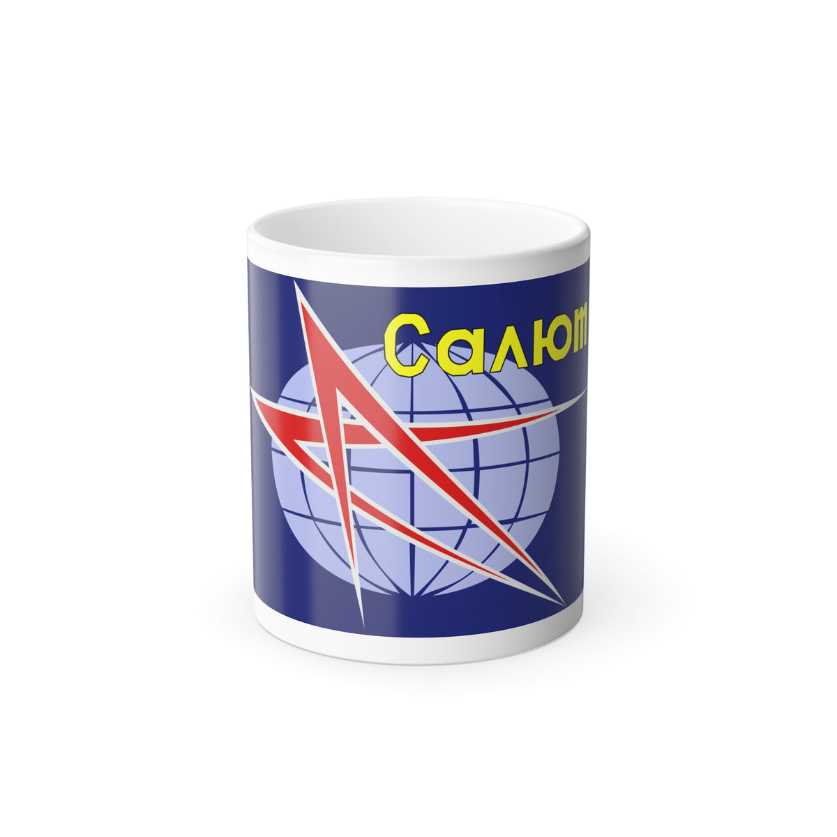 Salyut Program (Soyuz Programme) Color Changing Mug 11oz