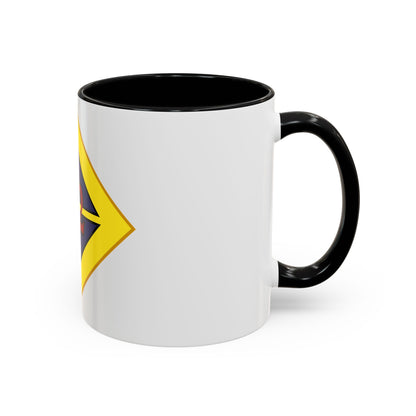 12th US division Insignia (U.S. Army) Accent Coffee Mug