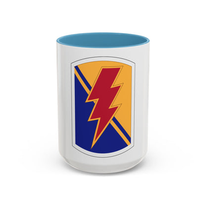 79 Infantry Brigade Combat Team insignia (U.S. Army) Accent Coffee Mug
