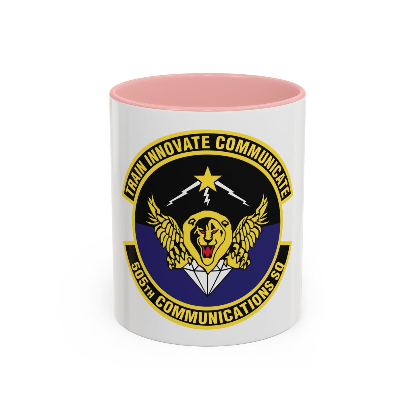 505th Communications Squadron (U.S. Air Force) Accent Coffee Mug