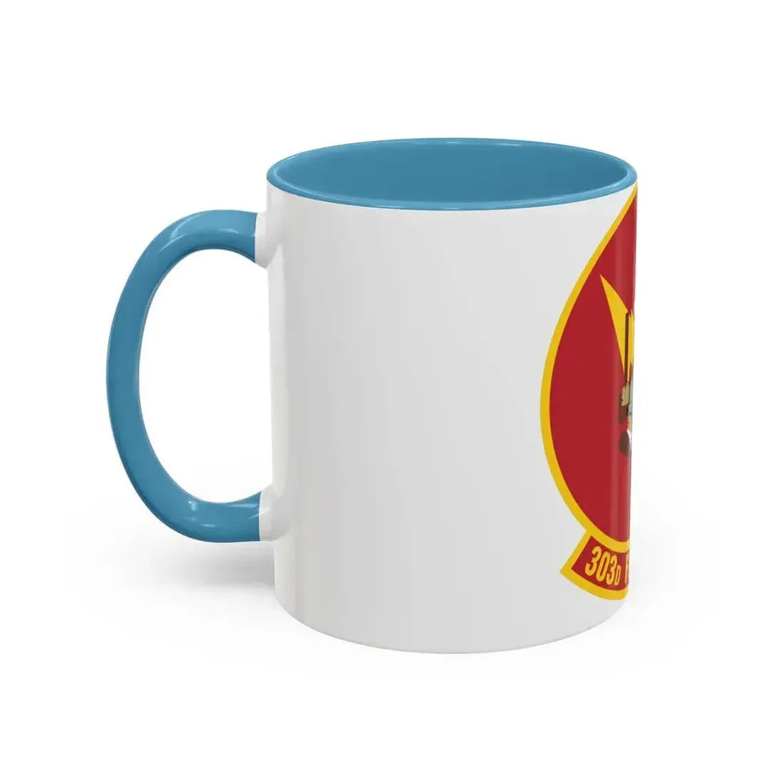 303d Fighter Squadron (U.S. Air Force) Accent Coffee Mug - Go Mug Yourself