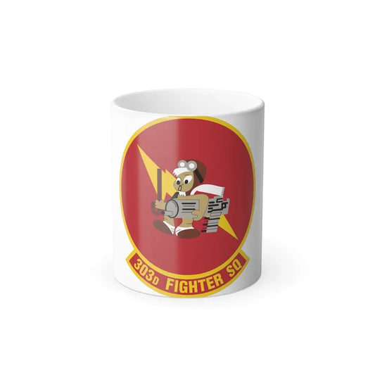 303d Fighter Squadron (U.S. Air Force) Color Changing Coffee Mug 11oz - Go Mug Yourself