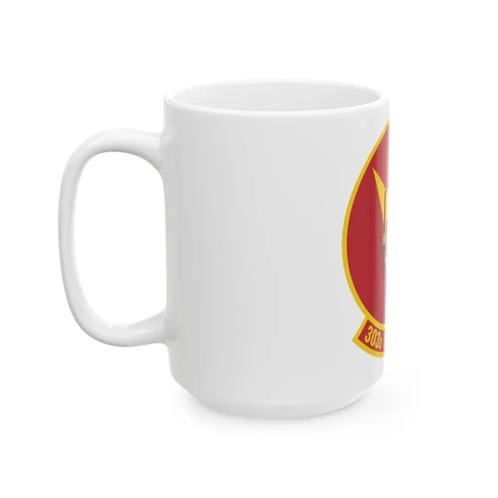 303d Fighter Squadron (U.S. Air Force) White Coffee Mug - Go Mug Yourself