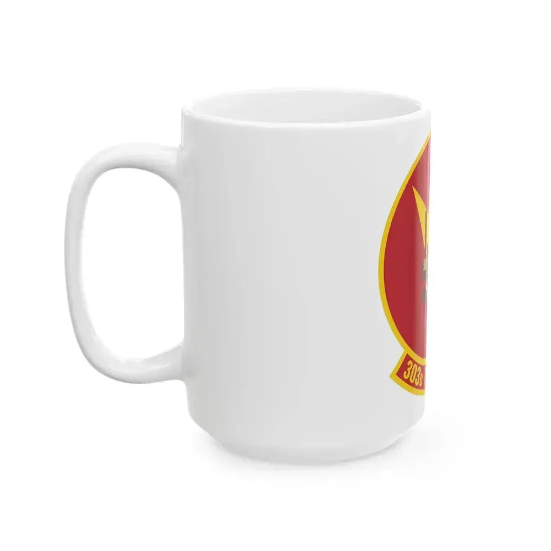 303d Fighter Squadron (U.S. Air Force) White Coffee Mug - Go Mug Yourself