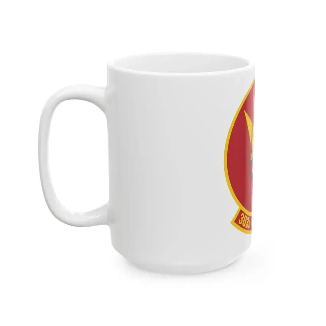 303d Fighter Squadron (U.S. Air Force) White Coffee Mug - Go Mug Yourself