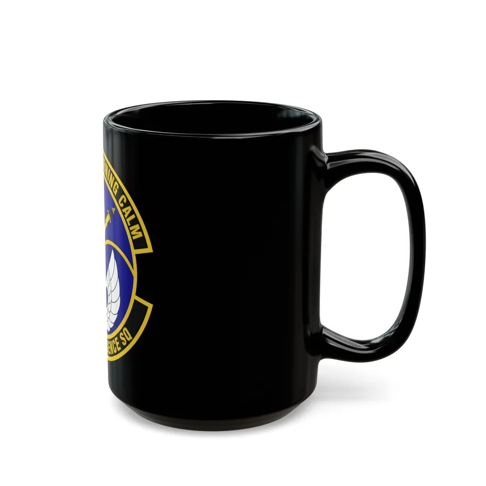 303d Intelligence Squadron (U.S. Air Force) Black Coffee Mug-Go Mug Yourself