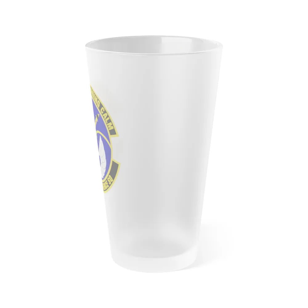 303d Intelligence Squadron (U.S. Air Force) Frosted Pint Glass 16oz-Go Mug Yourself