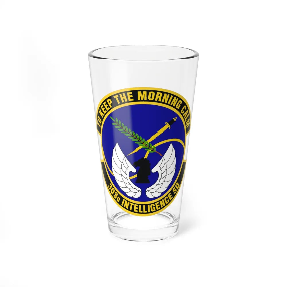 303d Intelligence Squadron (U.S. Air Force) Pint Glass 16oz-16oz-Go Mug Yourself