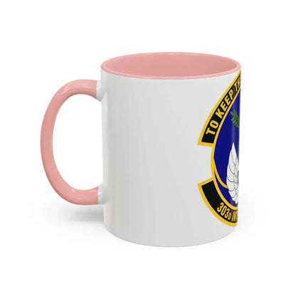 303d Intelligence Squadron (U.S. Air Force) Accent Coffee Mug - Go Mug Yourself