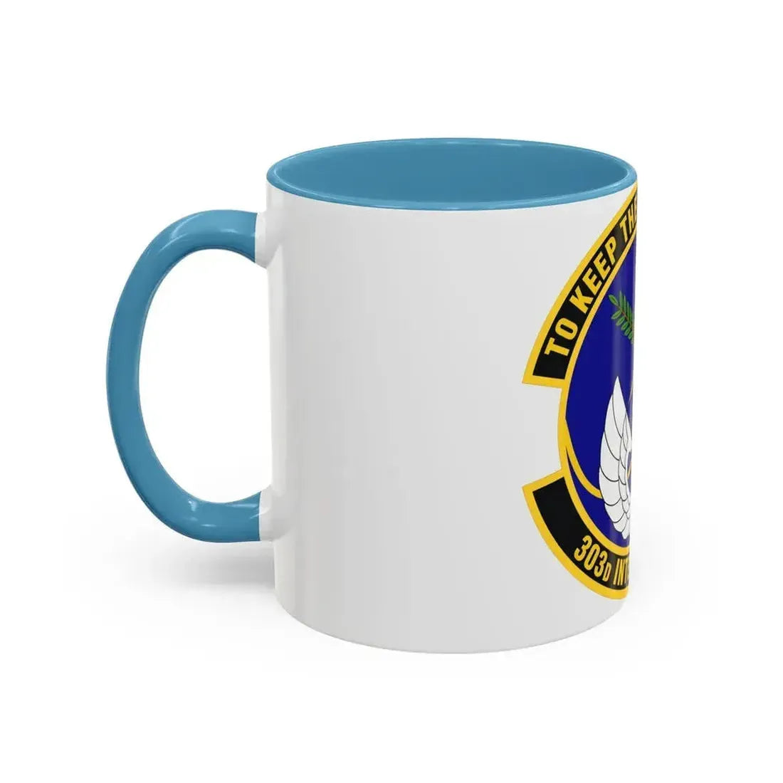303d Intelligence Squadron (U.S. Air Force) Accent Coffee Mug - Go Mug Yourself