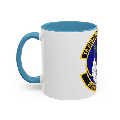 303d Intelligence Squadron (U.S. Air Force) Accent Coffee Mug - Go Mug Yourself