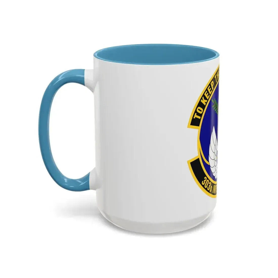 303d Intelligence Squadron (U.S. Air Force) Accent Coffee Mug - Go Mug Yourself