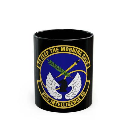 303d Intelligence Squadron (U.S. Air Force) Black Coffee Mug 11oz - Go Mug Yourself