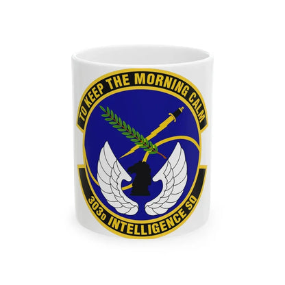303d Intelligence Squadron (U.S. Air Force) White Coffee Mug 11oz - Go Mug Yourself