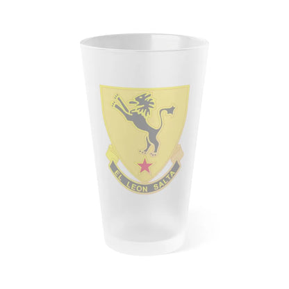 304 Cavalry Regiment (U.S. Army) Frosted Pint Glass 16oz-Go Mug Yourself