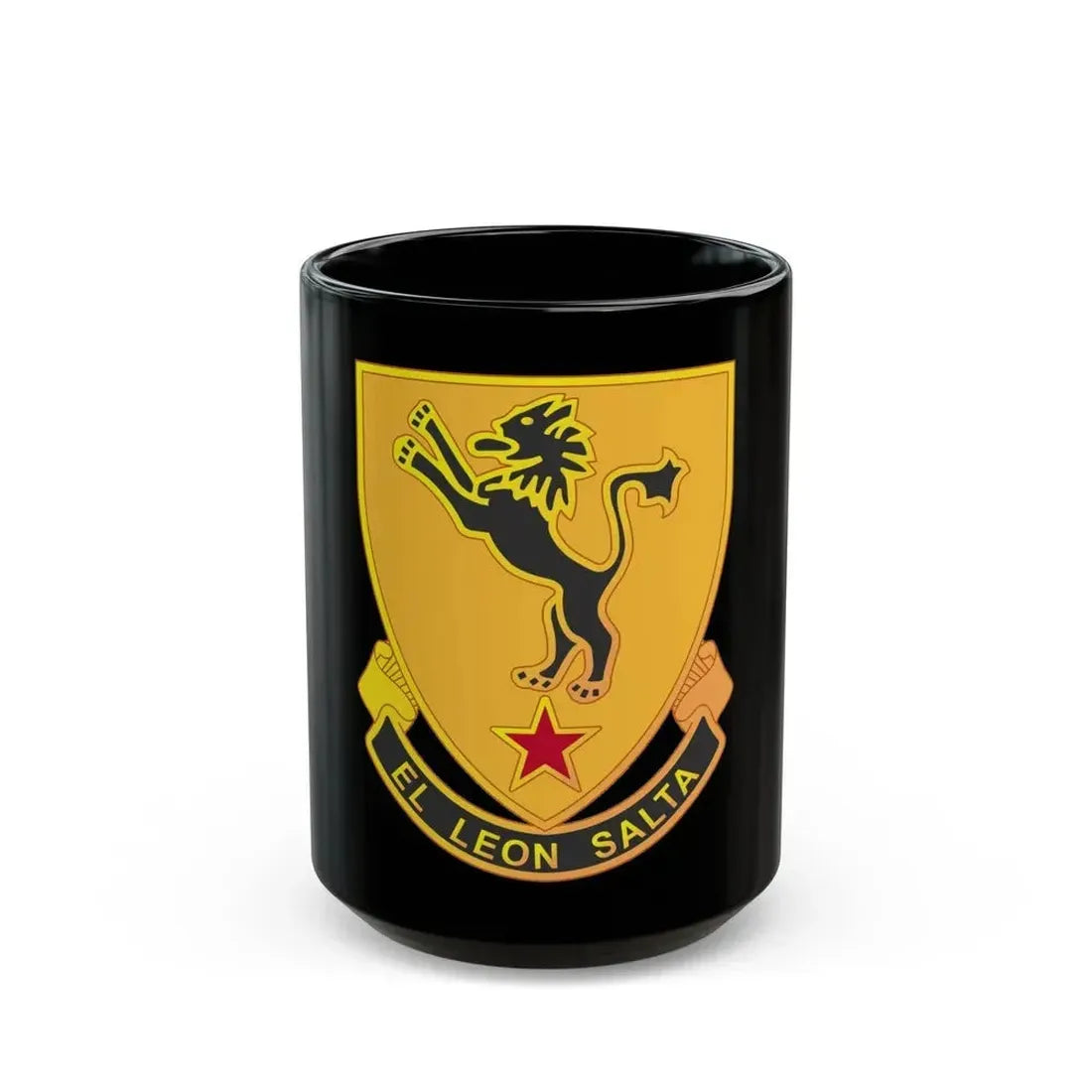 304 Cavalry Regiment (U.S. Army) Black Coffee Mug 15oz - Go Mug Yourself