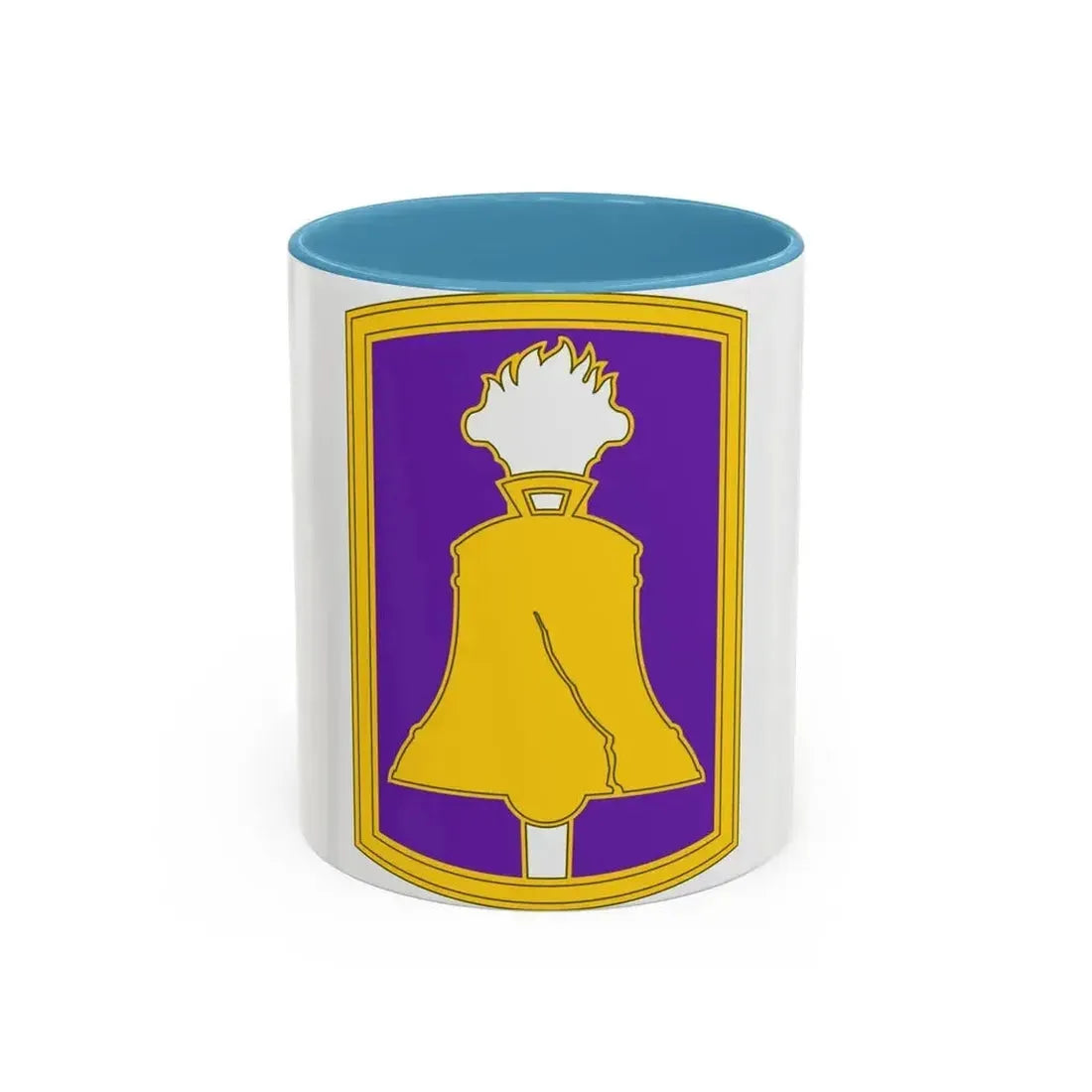 304 Civil Affairs Brigade (U.S. Army) Accent Coffee Mug 11oz Light Blue - Go Mug Yourself
