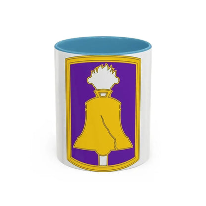 304 Civil Affairs Brigade (U.S. Army) Accent Coffee Mug 11oz Light Blue - Go Mug Yourself