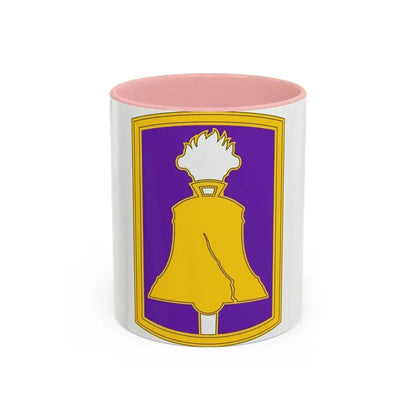 304 Civil Affairs Brigade (U.S. Army) Accent Coffee Mug 11oz Pink - Go Mug Yourself