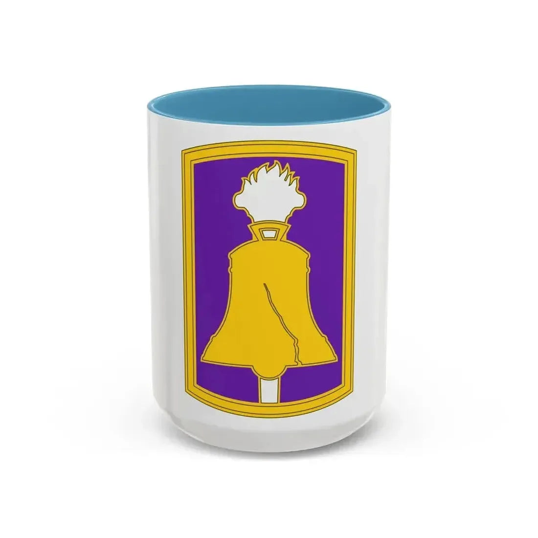 304 Civil Affairs Brigade (U.S. Army) Accent Coffee Mug 15oz Light Blue - Go Mug Yourself