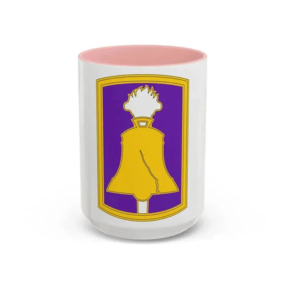 304 Civil Affairs Brigade (U.S. Army) Accent Coffee Mug 15oz Pink - Go Mug Yourself