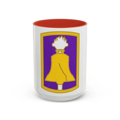 304 Civil Affairs Brigade (U.S. Army) Accent Coffee Mug 15oz Red - Go Mug Yourself