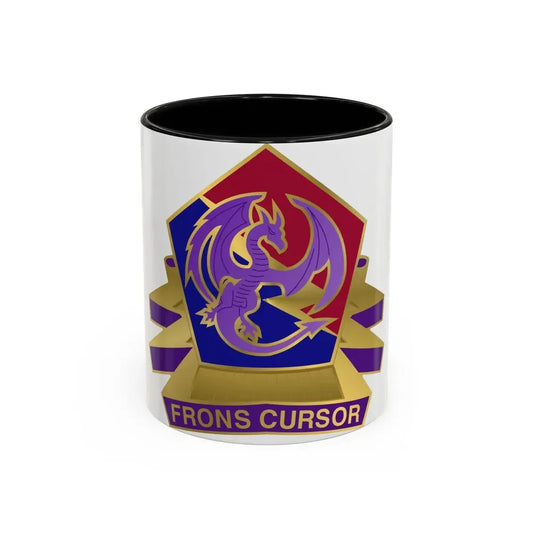 304 Information Operations Battalion (U.S. Army) Accent Coffee Mug 11oz Black - Go Mug Yourself
