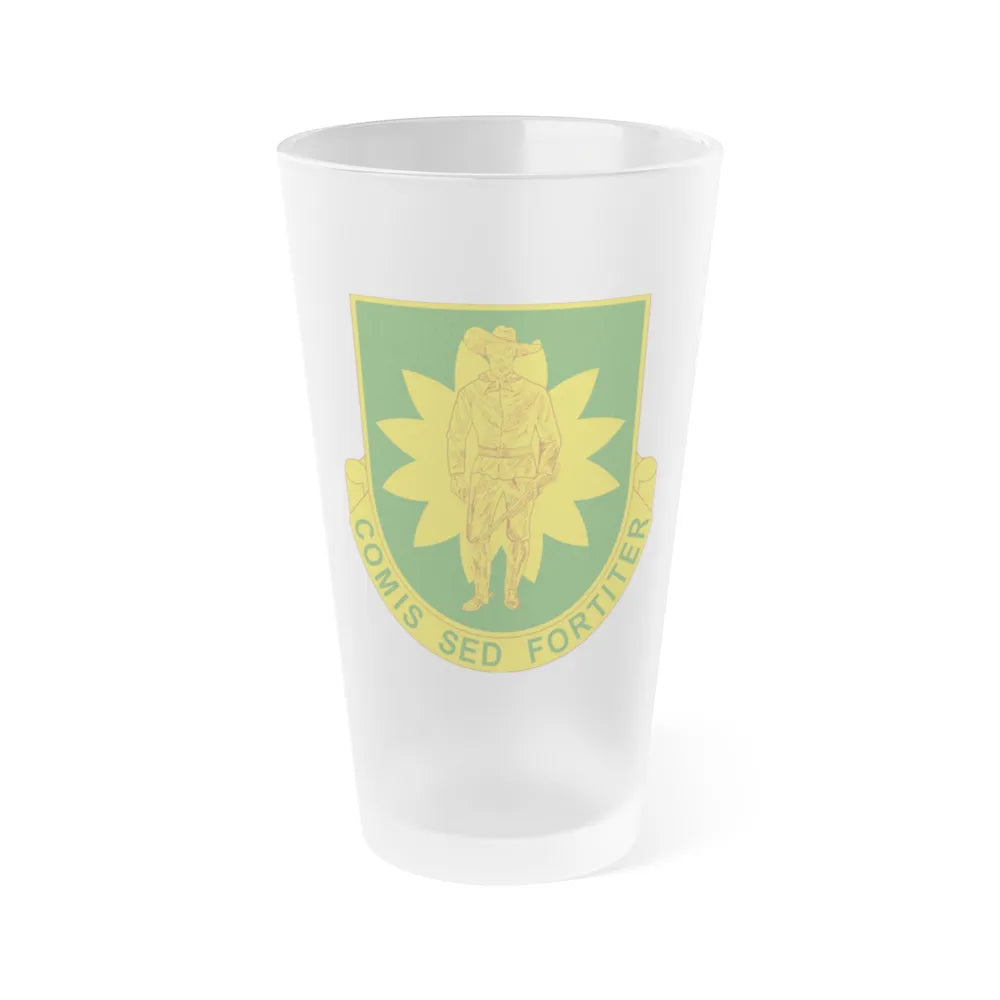 304 Military Police Battalion (U.S. Army) Frosted Pint Glass 16oz-Go Mug Yourself