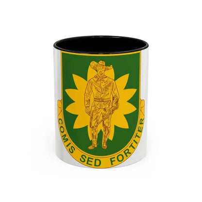 304 Military Police Battalion (U.S. Army) Accent Coffee Mug 11oz Black - Go Mug Yourself